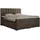 MKS Boxspringbett 160 x 200 cm H4 Braun