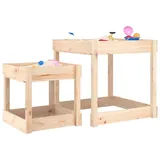 vidaXL Sand-Spieltische 2 Stk. Massivholz Kiefer