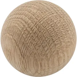 Holz-Kugel - 50 mm , Eiche