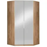 Sconto Eckkleiderschrank Level 36 A ¦ verspiegelt ¦ Maße (cm): B: 120 H: 236 T: 120.0