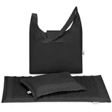 Navaris 2in1 Akupressur Massage Set - Akupressurmatte und Kissen mit Tasche - Akupressur Matte Massagematte zur Entspannung - umweltfreundlich