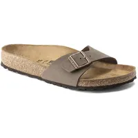 Birkenstock Madrid Birko-Flor Nubuk schmal mocca 42