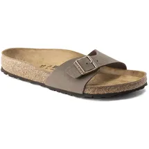 Birkenstock Madrid Birko-Flor Nubuk schmal mocca 42