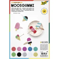 folia Moosgummi mehrfarbig