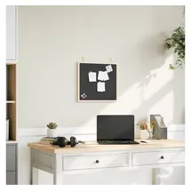 vidaXL Kreidetafel Tafel 40x40 cm (Schwarz)