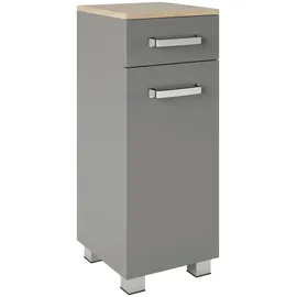 WELLTIME Cosmo Midischrank 30,2 x 76,5 x 32,5 cm Grau