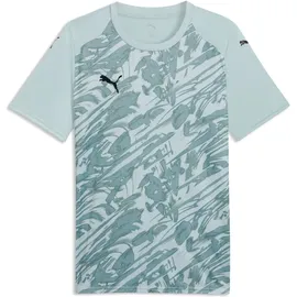 Puma teamFINAL Graphic weiß/gruenschwarz L
