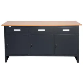 Jet-Line Werkbank Metall 170 cm anthrazit