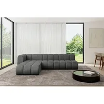 altdecor Ecksofa modulares Sofa Darnel-L2 - 296x177x70 cm Dunkelgrau