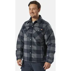 Funktionshemd DICKIES "Dickies Workwear Hemden PORTLAND SHIRT", Herren, Gr. XL, Normalgrößen, blau, Oberstoff: 100% Polyester; Futter: 100% Polyester; Füllung: 100% Polyester, Hemden