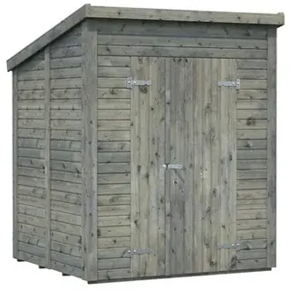 183 x 170 cm Grau Tauchgrundiert