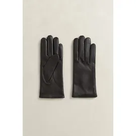 GANT CASHMERE LINED LEATHER GLOVES Braun M