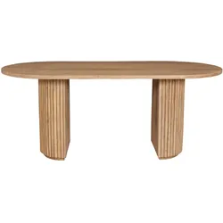 Esstisch 180x90cm Mango Holz Küchentisch Esszimmer Tisch Wohnzimmertisch