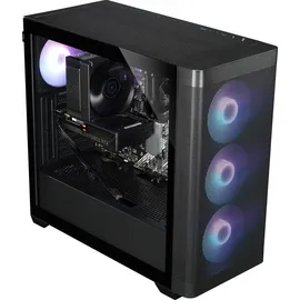 kiebel.de Gaming-PC Wooden V AMD Ryzen 5 5500 4,0 GHz 32 GB RAM 1 TB SSD RX 7600 Win 11