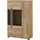 Home Affaire Vitrine Cantara 90 x 37 x 140 cm Braun