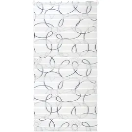 Good Life Doppelrollo Alina 2 90 x 150 cm bunt/weiß