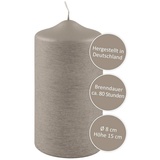 Fink Kerze CANDLE - grau