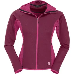 MAUL Damen Rheinsteig-Fleecejacke+Kapuze, rose, 42