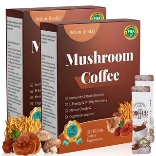 NATURTREU - Pilzkaffee mit Löwenmähne, Chaga, Reishi & Cordyceps 150 g