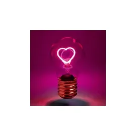 Mags LED Herz-Glühbirne 12 cm Weiß