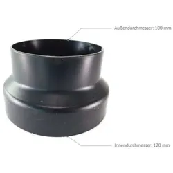 Felder Reduzierung mit Schnellkupplung Ø 120/100 mm