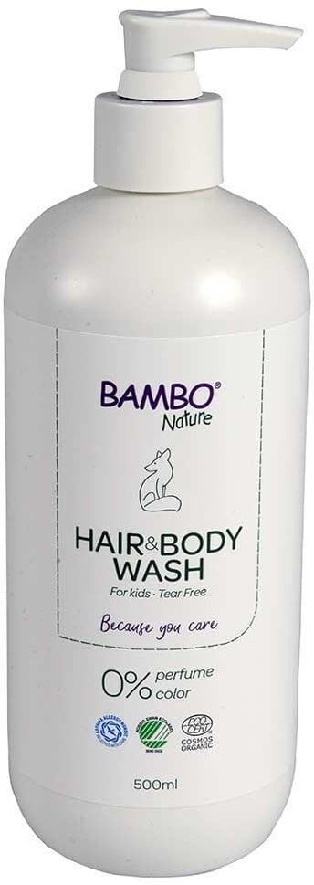 Bambo Nature Babyshampoo für Haut und Haar 500 ml, 8 Stück