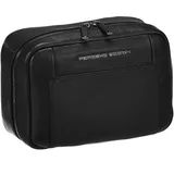 Porsche Design Roadster Leather Washbag 23 cm - Black