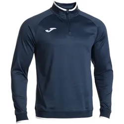 JOMA Combi Premium 1/4-Zip Sweatshirt Kinder 332 - marineblau/weiß 164