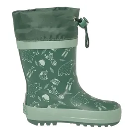 Playshoes Gummistiefel Waldtiere - Grün - Gr. 20