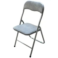 Hti-Living Klappstuhl Dima Fabric gepolstert grau