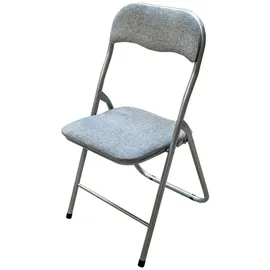 Hti-Living Klappstuhl Dima Fabric gepolstert grau
