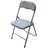 Hti-Living Klappstuhl Dima Fabric gepolstert grau