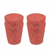 Koziol CLUB S 2.0 Glas 250ml 4er Set nature coral