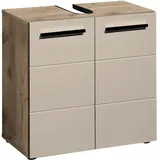 Bega Consult Waschbeckenunterschrank SPLIT 60 x 62 x 31 cm Sandfarben