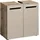 Bega Consult Waschbeckenunterschrank SPLIT 60 x 62 x 31 cm Sandfarben