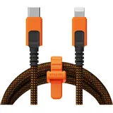 Xtorm USB-C auf Lightning 1,5 m Schwarz/Orange