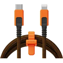 Xtorm USB-C auf Lightning 1,5 m Schwarz/Orange
