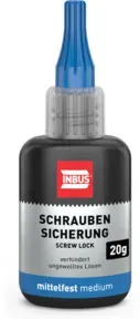 INBUS® 79560 Schraubensicherung mittelfest, 20g — Made in Germany