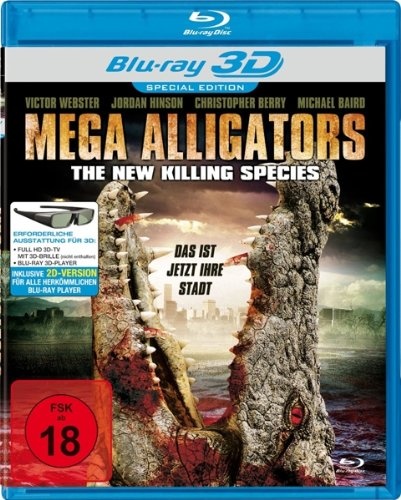 Mega Alligators - The New Killing Species [Blu-ray 3D] (Special Edition) (Neu differenzbesteuert)