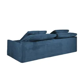 Soho Couch Sarvika 3-Sitzer Türkis/Petrol