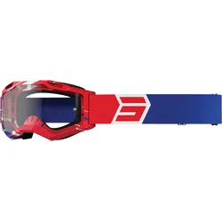 Shot Assault 2.0 Drop Motocross Brille, rot-blau für Männer