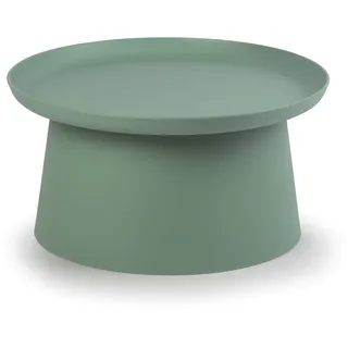Kunststoff-Kaffeetisch FUNGO, Durchmesser 700 mm, grün