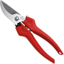 FELCO 300 Leseschere (Schnitt-ø 10 mm, Länge 190 mm, Ernteschere, gebogener Schneidkopf aus Edelstahl, präziser Schnitt, Gartenschere)