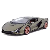BBURAGO 18-21099 - Lamborghini Sian FKP 37 grün 1:24