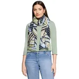 Betty Barclay Sommerschal mit Plissee Blau/Grün | Gr.: onesize