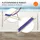 ECD Germany Sonnenliege 100 x 83 x 57,5 cm Blau