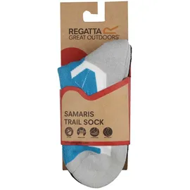 Regatta Aktive Outdoor Socken 2 Paare Grau/Blau 39-42