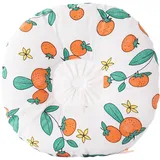 FANSU Halskrause Katze Weich, Soft Halskrausen für Katzen Atmungsaktives Schutzkragen Katze Einstellbarer Schützender Kragen für Katze und Hund (XS,Mandarine)