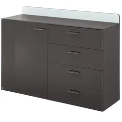 LEONARDO Sideboard  Leonardo Moments 2.0 ¦ grau ¦ Maße (cm): B: 121 H: 89 T: 43