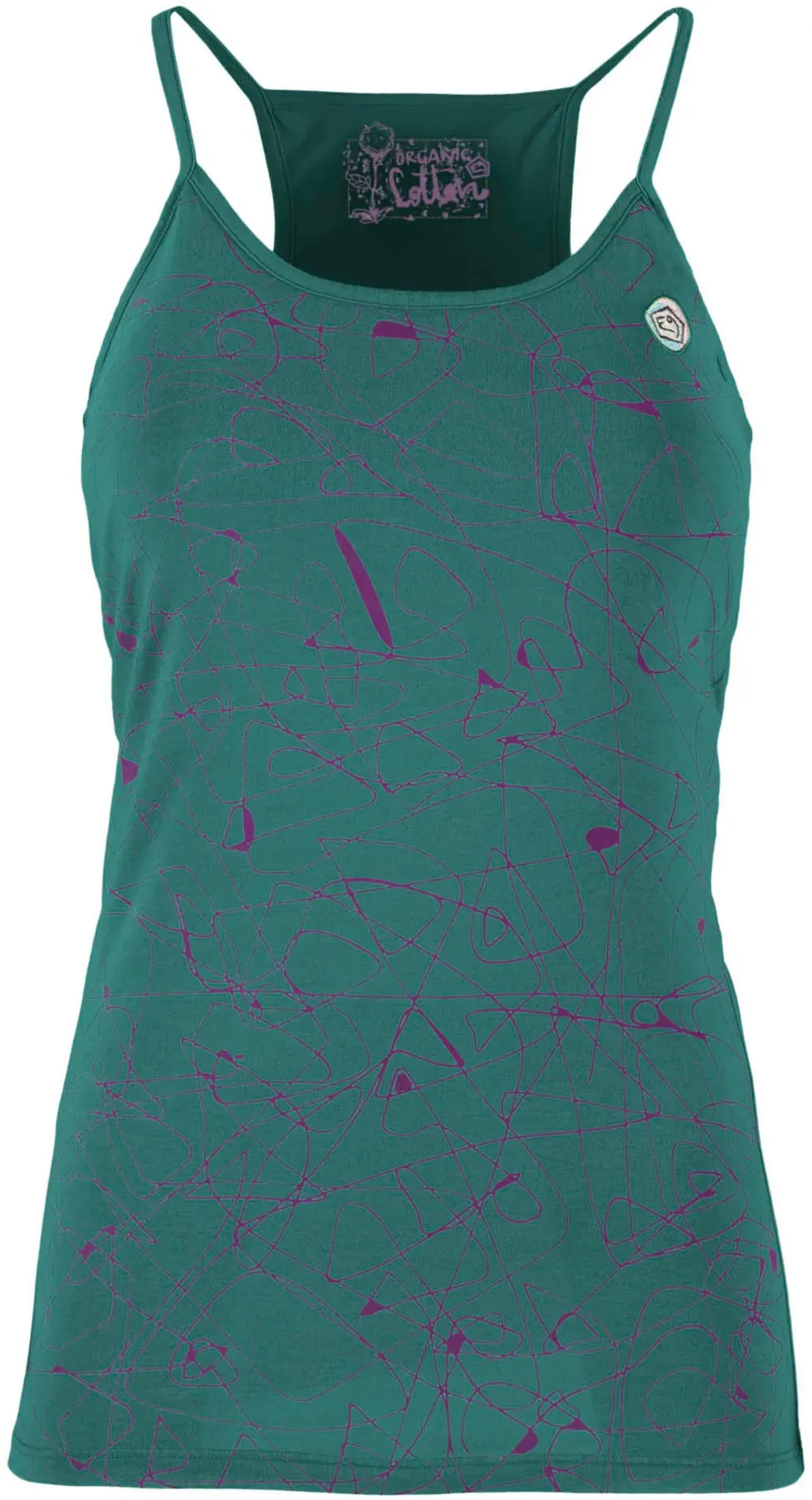 E9 ALYA Klettershirt Damen in thymus, Größe M - grün